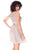 Shail K - Two-Piece Sparkling A-line Dress 1077 In Neutral