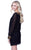 Shail K - Splendid Beaded Scoop Sheath Dress 1083  In Black
