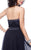 Shail K - Bead Embellished High Neck Cocktail Dress 1085 In Black