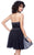 Shail K - Bead Embellished High Neck Cocktail Dress 1085 In Black
