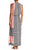 London Times - T2943MJC Sleeveless Blouson Jersey Dress in Orange and Pink