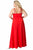 CE1803 Scoop Fitted Keyhole Dress