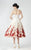 Strapless Lace Short Dress 2902