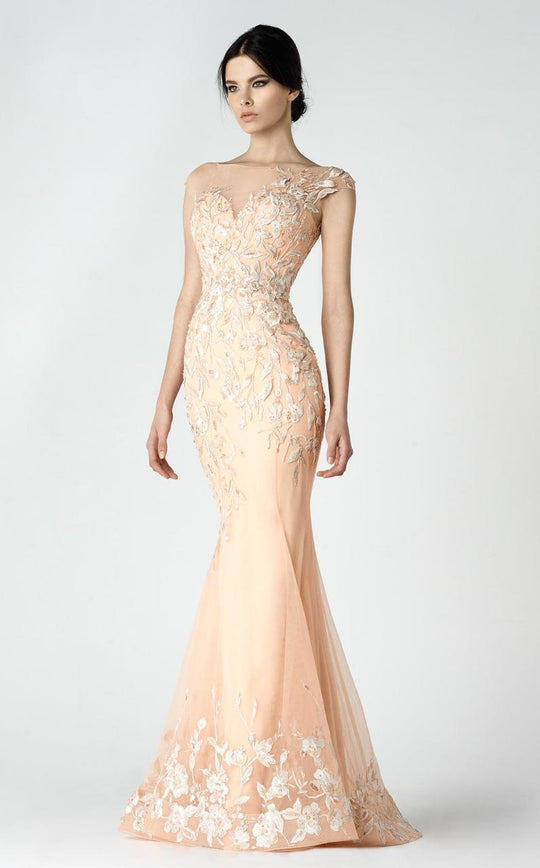 Floral Long Gown 2909