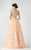 Lace Illusion Gown 2911