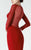 Bateau Neck Mermaid Gown 2922