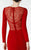 Bateau Neck Mermaid Dress 2923