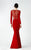 Bateau Neck Mermaid Dress 2923