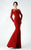 Bateau Neck Mermaid Dress 2923