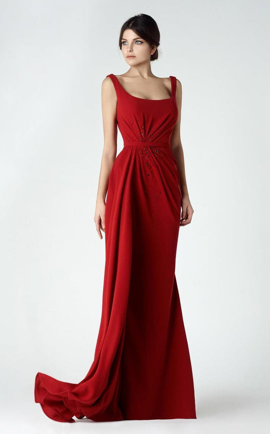 Scoop Neck Sheath Dress 2924