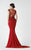 Illusion Bateau Mermaid Gown 2928