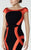 Contrast Ribbon Gown 2930
