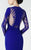 Illusion Jewel Neck Mermaid Dress 2931