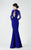 Illusion Jewel Neck Mermaid Dress 2931
