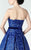 Straight Across Neck A-Line Dress 2933