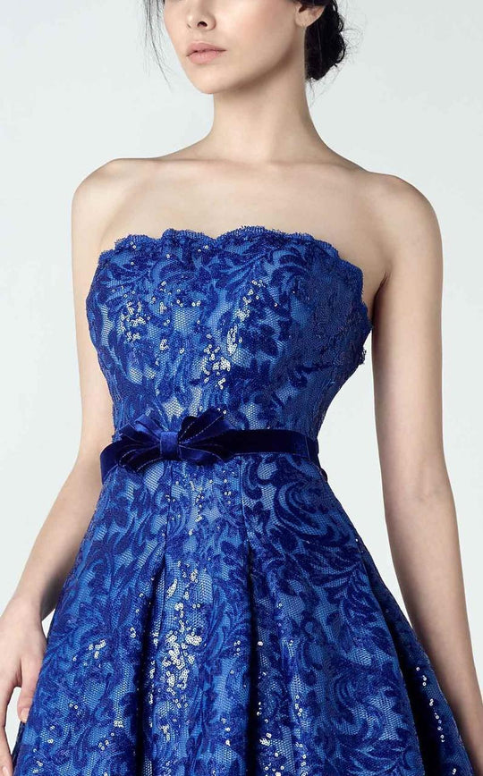 Straight Across Neck A-Line Dress 2933