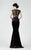 Lace Embellished Mermaid Dress 2937