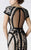 Sequined Lace Evening Gown 2940