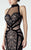 Embellished High Halter Neck Gown 2942