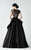 Bateau Neck Embellished Gown 2944