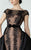 Bateau Neck Embellished Gown 2944