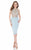 Terani Couture - Glistening Embellished Cocktail Dress 1621C1299 In Blue