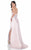 Terani Couture - Captivating Beaded Sweetheart Column Gown 1621E1461 In Pink and Silver