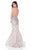 Terani Couture - Ornate Foliage Sweetheart Mermaid Gown 621GL1909 In Pink