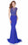 Terani Couture - Stylishly Ornate Illusion Mermaid Gown 1622E1552 In Blue