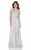 Terani Couture - Sequin Embellished 3/4 Evening Dress 1622M1795 In Green