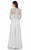 Terani Couture - Sequin Embellished 3/4 Evening Dress 1622M1795 In Green