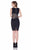 Terani Couture - Sheer Beaded Cocktail Dress 1623C1418 In Black