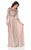 Terani Couture - Beaded Evening Dress 1623M1846 In Neutral