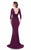Terani Couture - Glossy Embellished Evening Gown 1623M1872 In Red