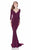 Terani Couture - Glossy Embellished Evening Gown 1623M1872 In Red