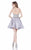 Terani Couture - Embroidered Strapless Prom Dress 1622H1156 In Silver