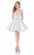 Terani Couture - Embroidered Strapless Prom Dress 1622H1156 In Silver
