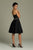 89985 Strapless Jersey Cocktail Dress with Bolero Jacket