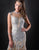 Nina Canacci - 7305 Dress in Nude/Silver