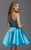 Clarisse - Festive Beaded Cocktail Dress 2913  in Blue