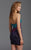 Clarisse - 2936 Colorful Beaded Strapless Mini Dress in Multi-Color