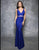 Nina Canacci - 7351 Dress in Blue and Purple