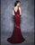 Nina Canacci - 7352 Dress in Burgundy