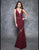 Nina Canacci - 7352 Dress in Burgundy