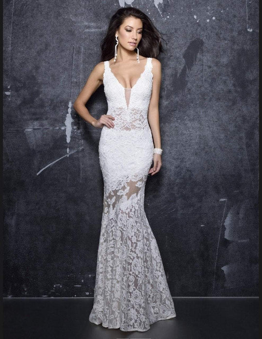 Nina Canacci - 7352 Dress in Ivory