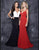 Nina Canacci - 7365 Dress in White and Red