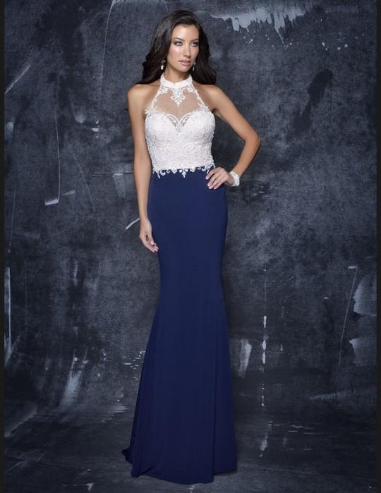 NINA CANACCI - 7369 DRESS IN NAVY