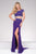 Beaded Boat Two Piece Jersey Dress JVN36743