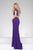 Beaded Boat Two Piece Jersey Dress JVN36743