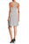 Adrianna Papell - 12255150 Sleeveless Striped Ottoman Knit Sundress In White and Black